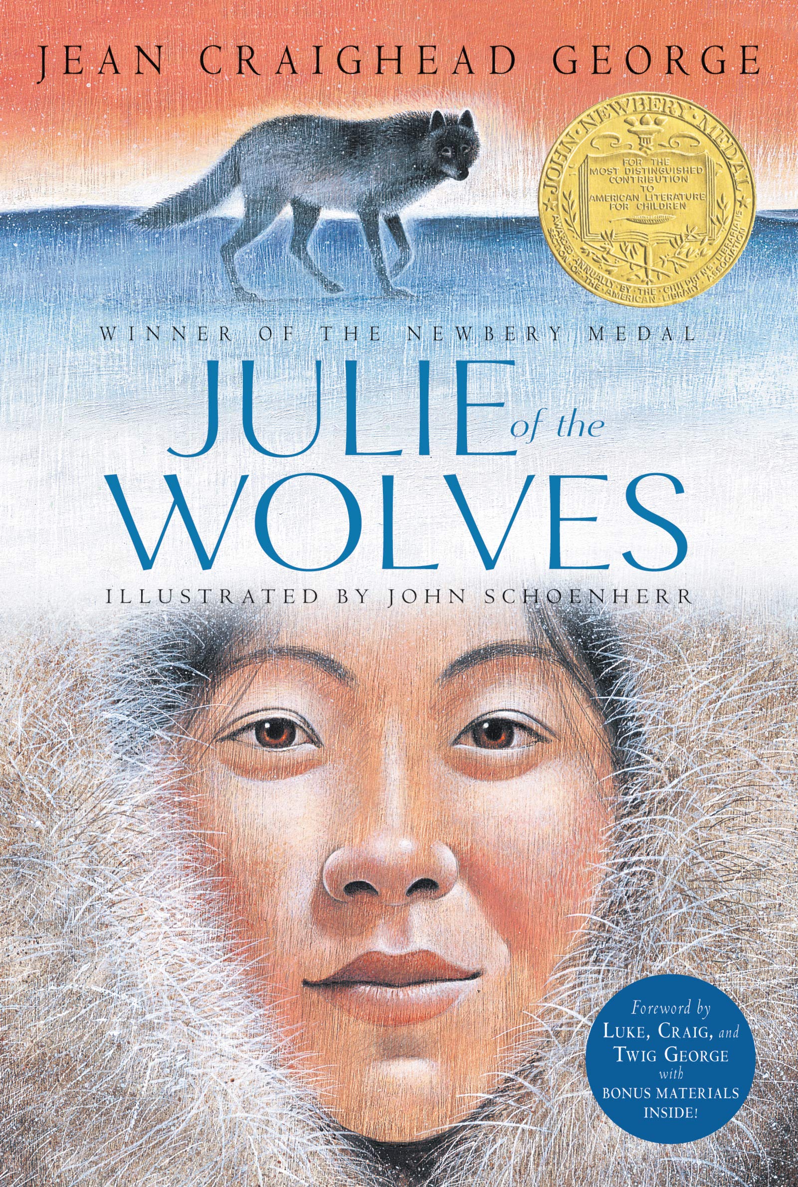 Newbery 수상작 Julie of the Wolves 